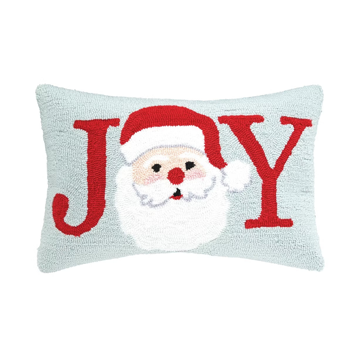Joy Stanta Hooked Pillow