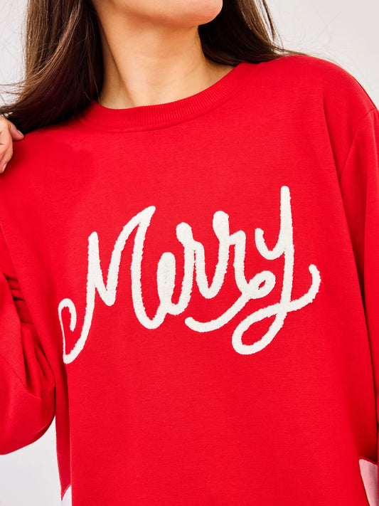 Mary Square Merry Bow Lakelyn Sweatshirt