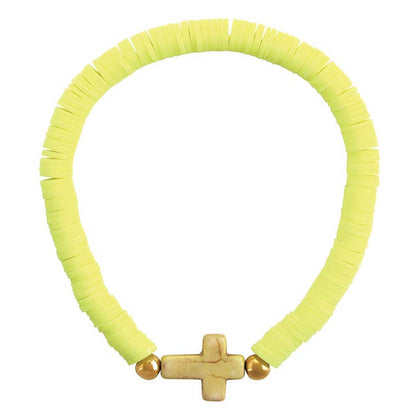 Ceramic Elastic Bracelets Filled Display (24 pcs)