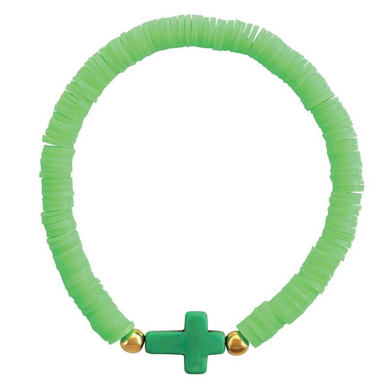 Ceramic Elastic Bracelets Filled Display (24 pcs)