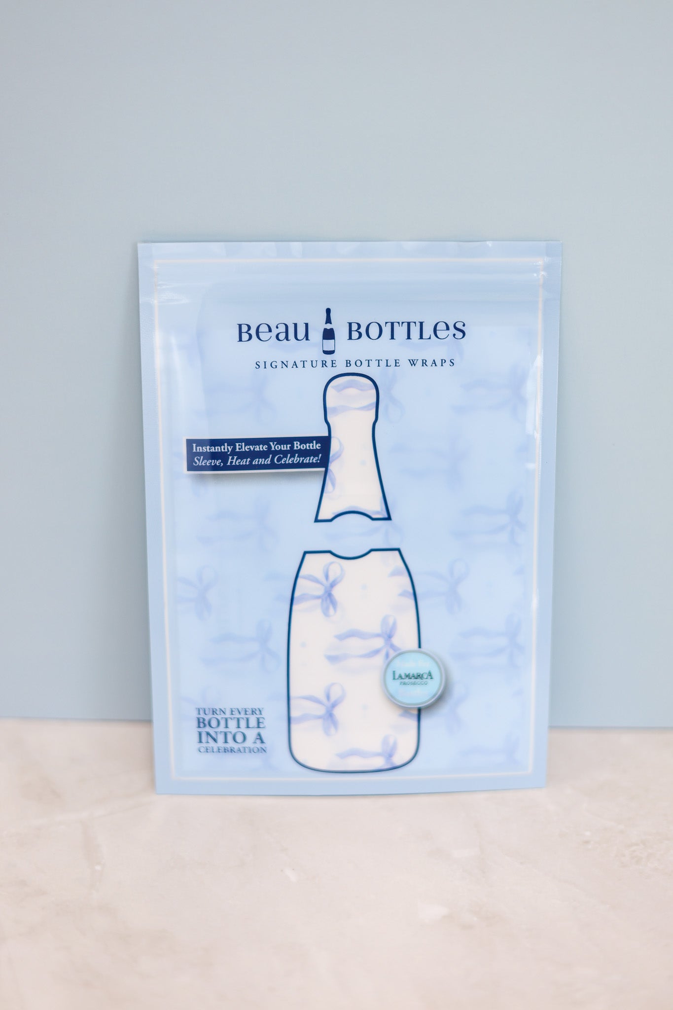 Champagne Bottle Wrap
