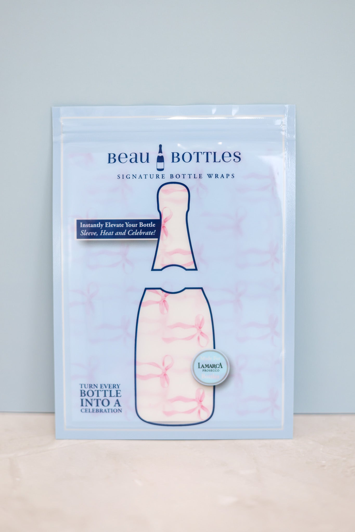 Champagne Bottle Wrap