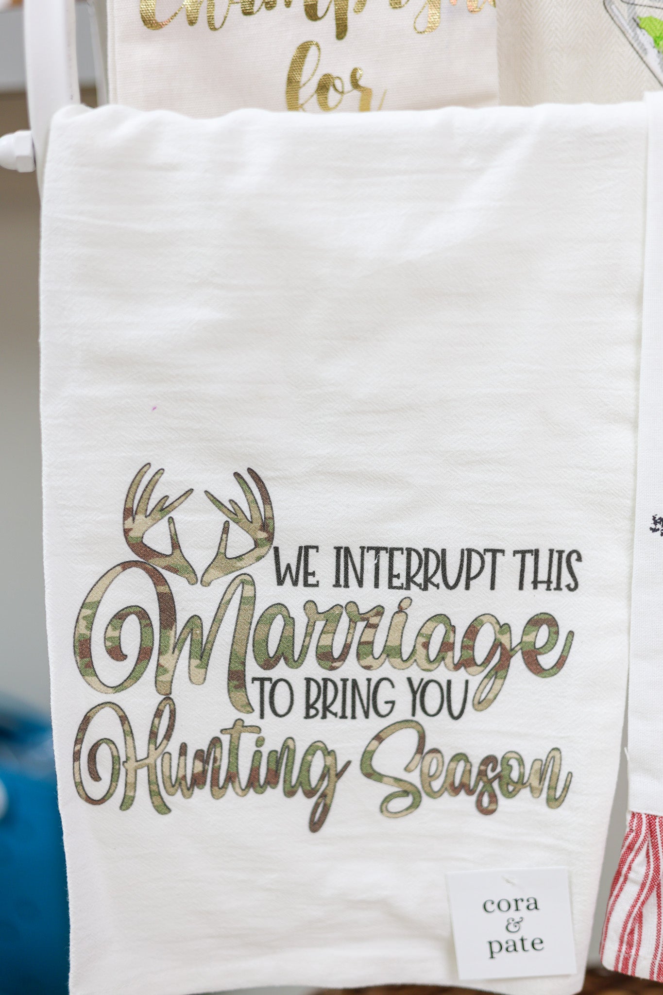Cora And Pate Tea Towel