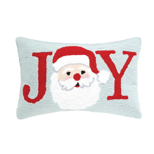 Joy Stanta Hooked Pillow