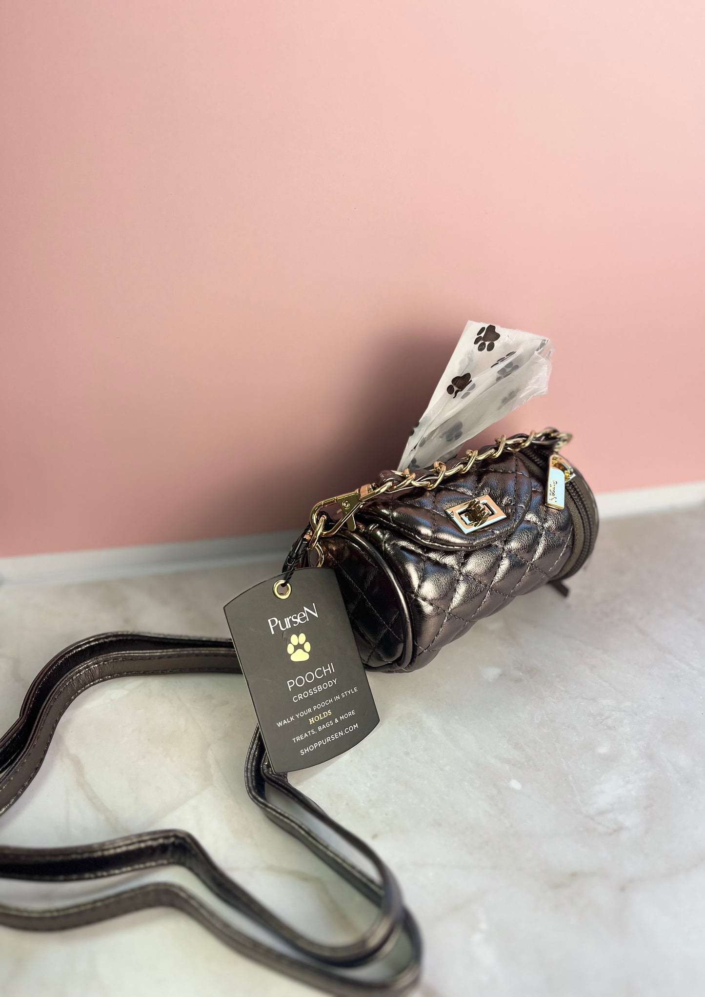 Poochi Bag-Bronze