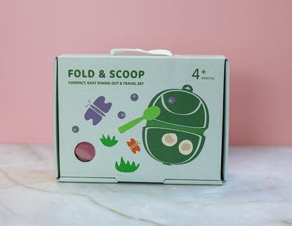 Fold & Scoop Travel Dish Set
