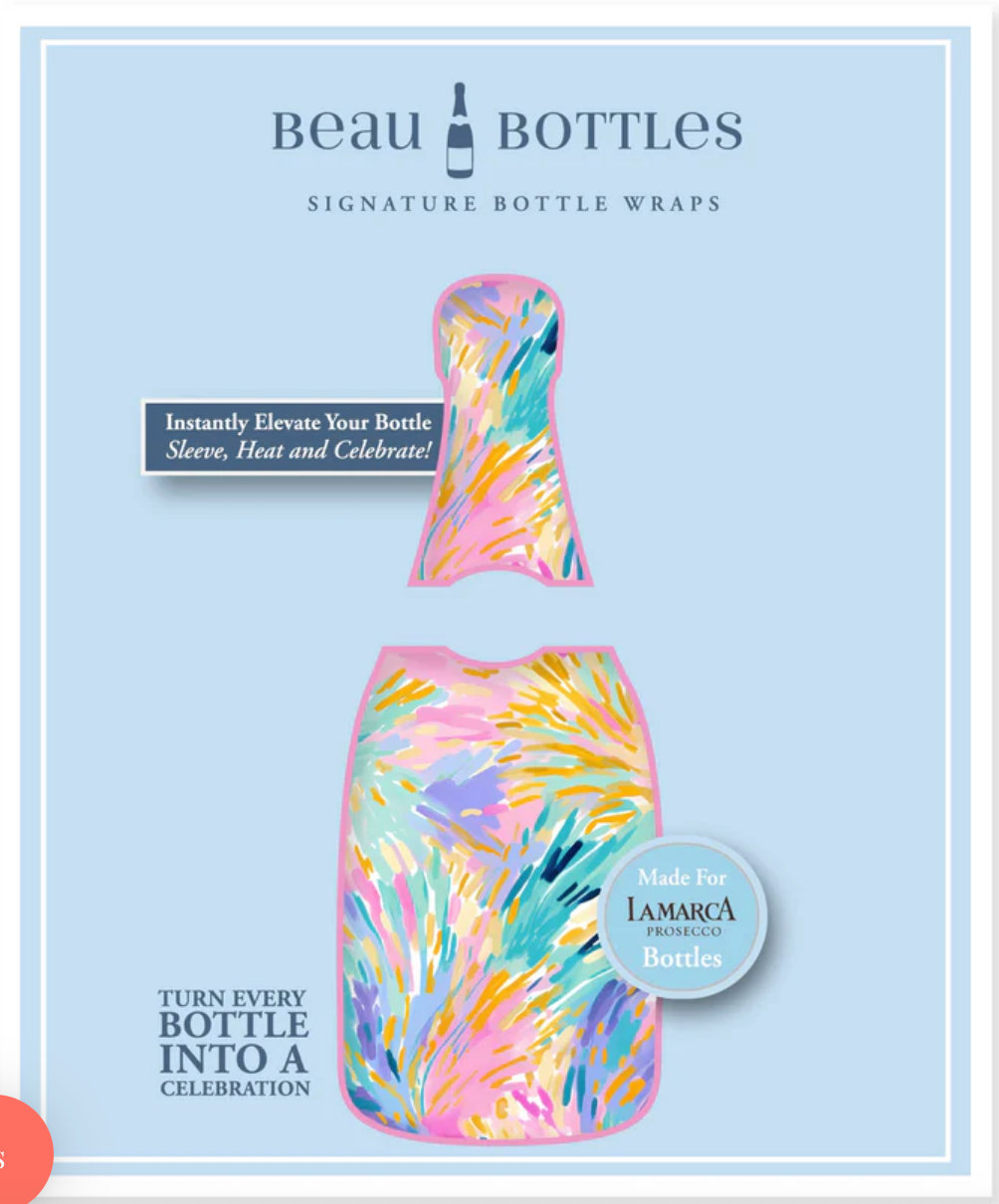 Mini Champagne Bottle Wrap