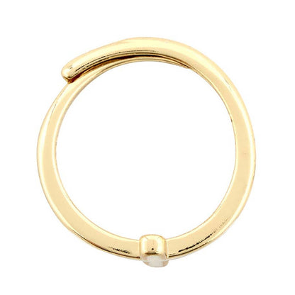 Psalm 31:24 Mother of Pearl Ring