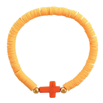 Ceramic Elastic Bracelets Filled Display (24 pcs)