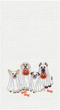 Ghost Dogs Kitchen Towel